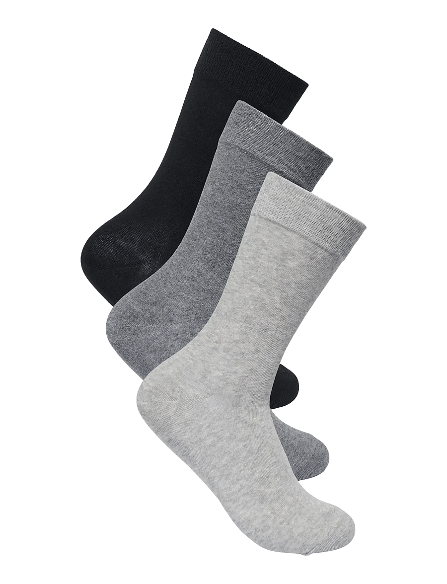 ONLY & SONS - ONSBASIC COTTON SOCK 3 PACK NOOS - crew socks - black - 0