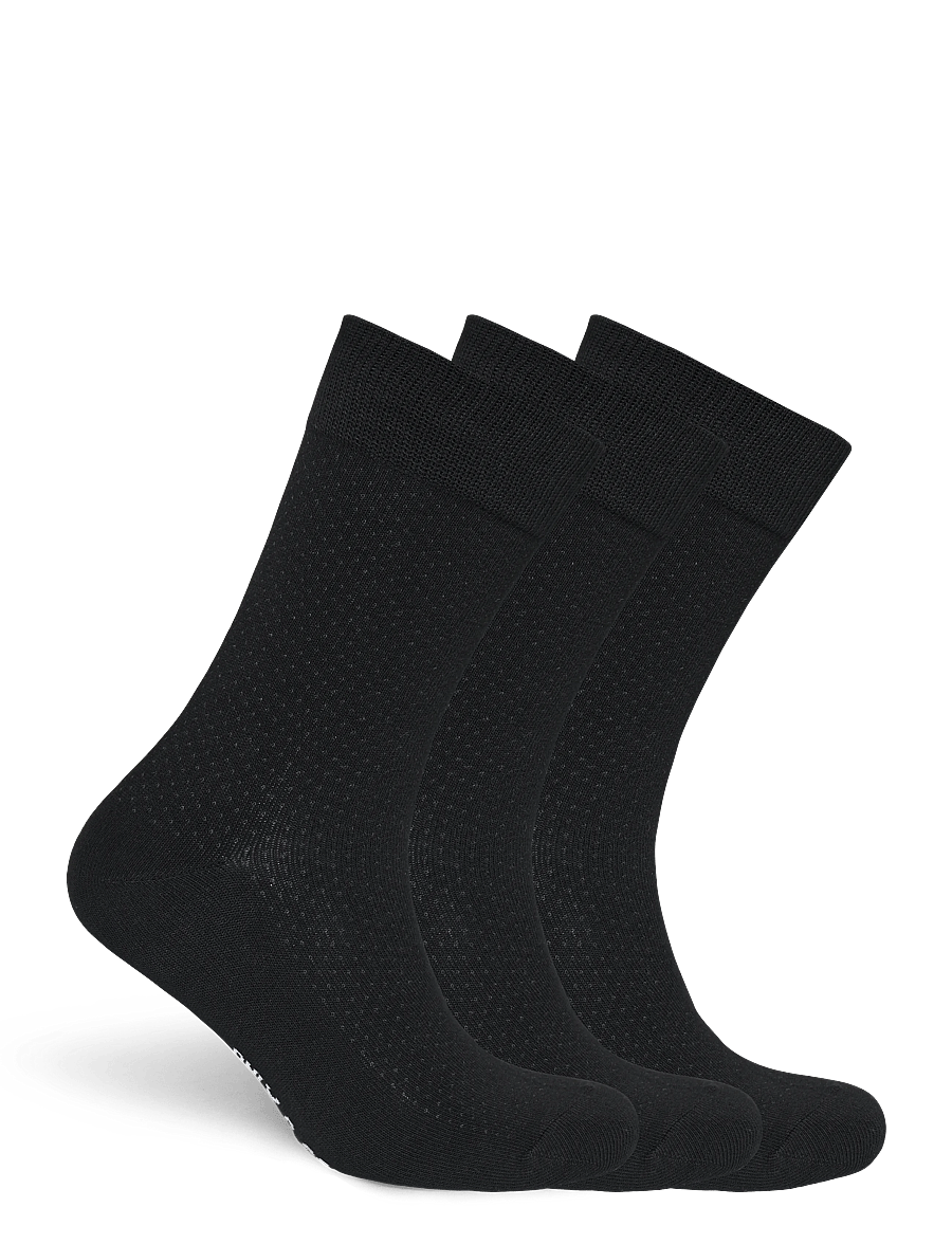ONLY & SONS - ONSBASIC COTTON SOCK 3 PACK NOOS - tennissocken - black - 1