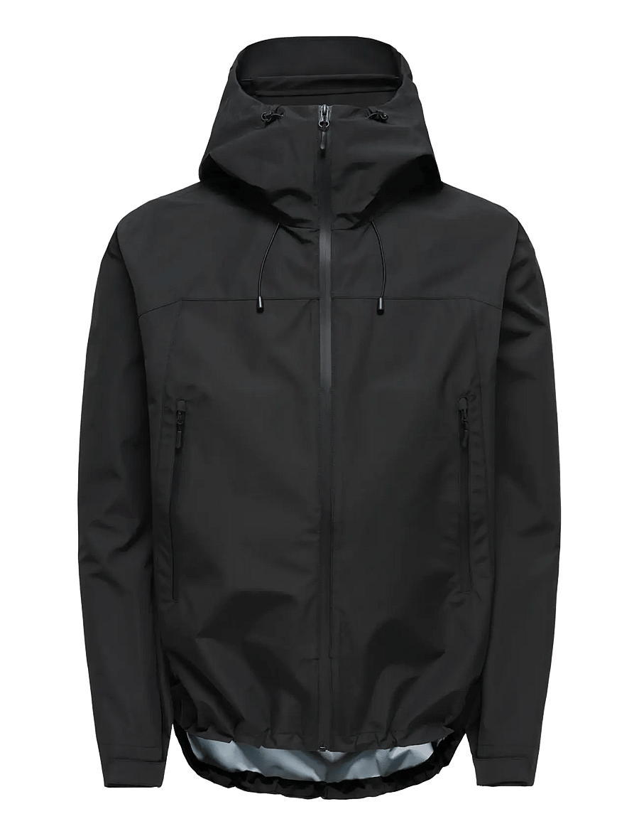 ONLY & SONS - ONSRAZ TECHNICAL SHELL JACKET OTW VD - anorakker - black - 0