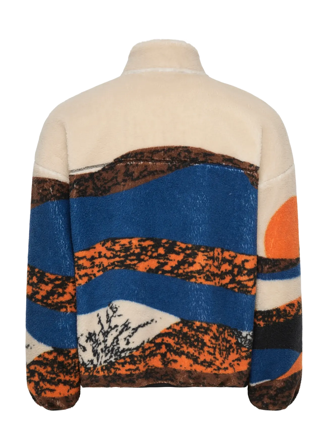 ONLY & SONS - ONSADAM LIFE OVZ LANDSCAPE SHERPA VD - fleece-pullover - moonbeam - 2