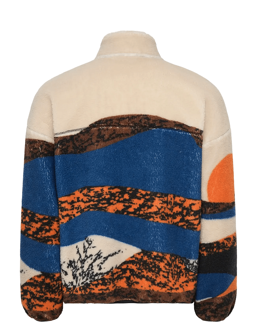 ONLY & SONS - ONSADAM LIFE OVZ LANDSCAPE SHERPA VD - fleece-pullover - moonbeam - 2