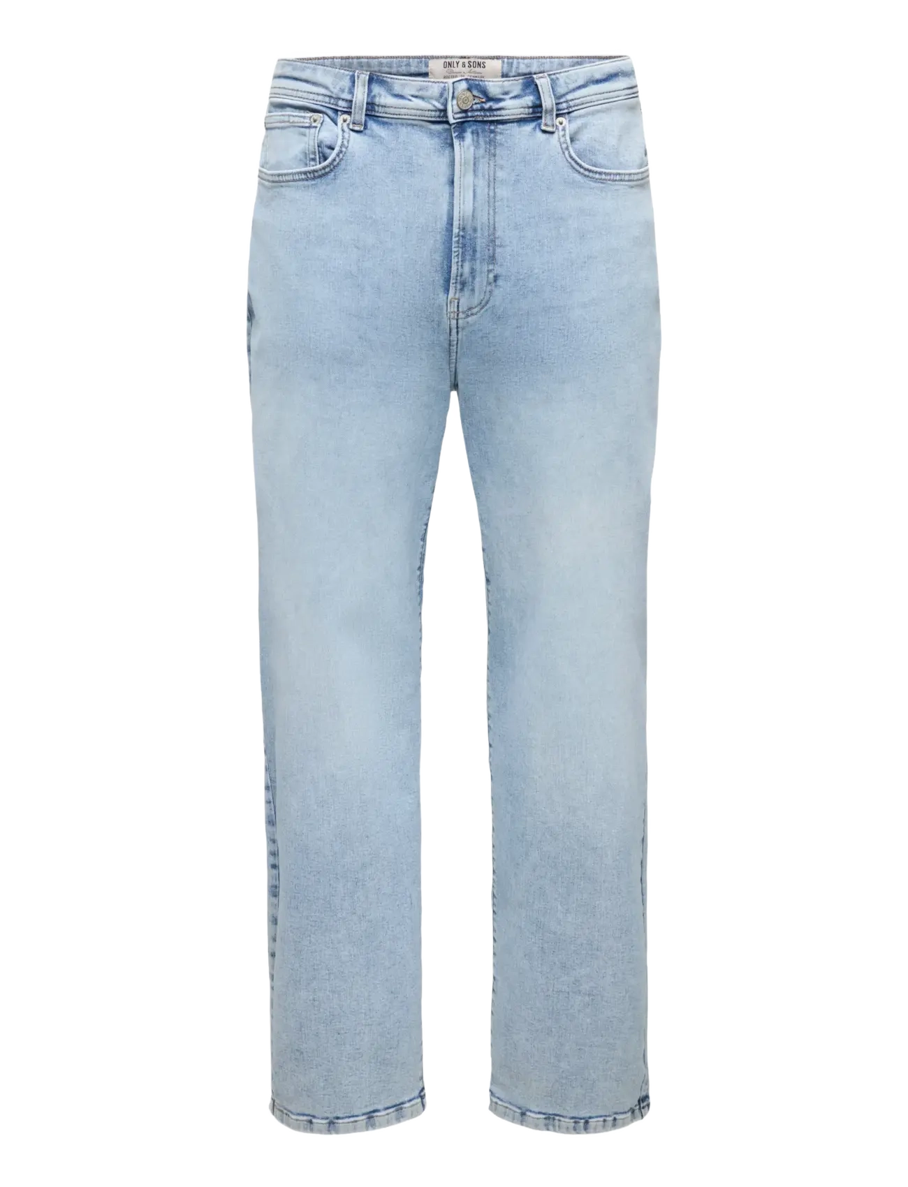 ONLY & SONS ONSFADE SUPER STRETCH LB 9064 CRO DNM - Vis alt - LIGHT BLUE DENIM / blue