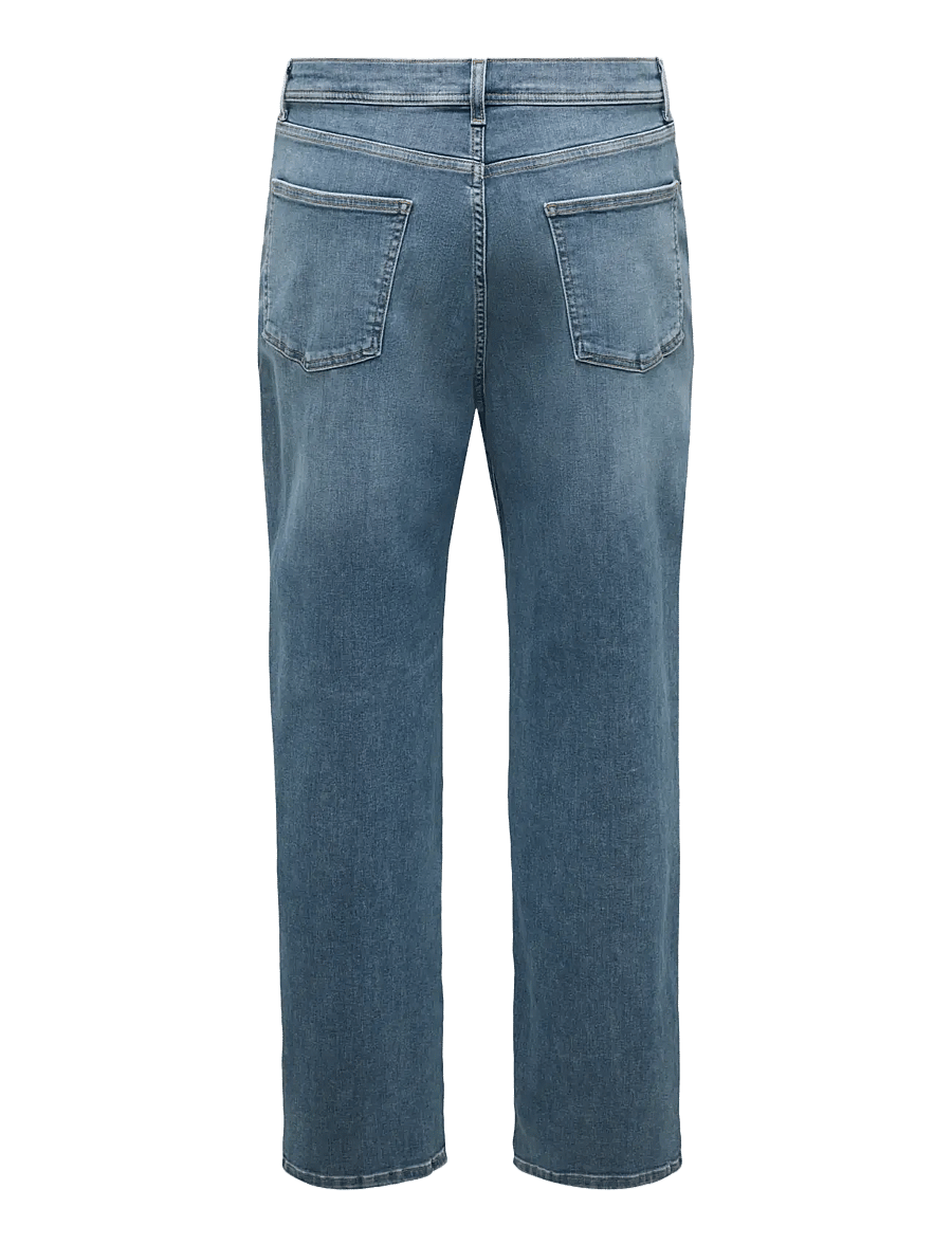 ONLY & SONS - ONSFADE SUPER STRETCH ROCK 9066 CRO DNM - smoke blue - 1