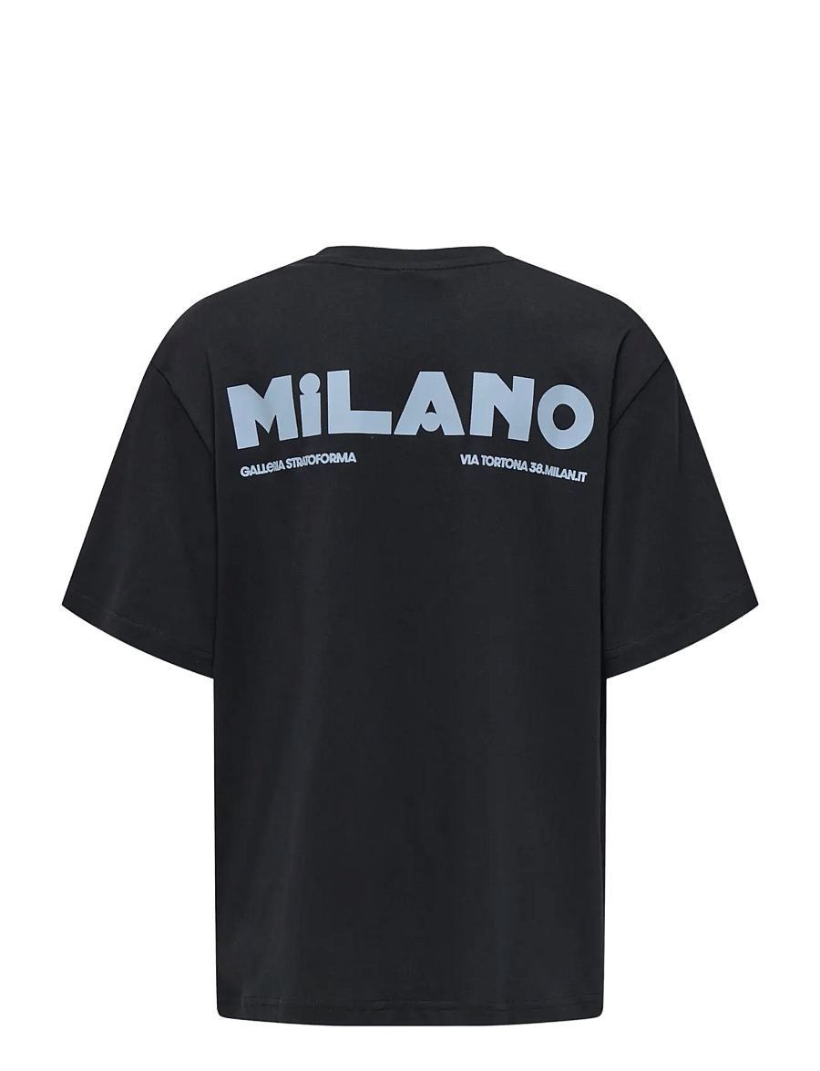 ONLY & SONS - OSJFRED MILANO OVZ SS TEE - black - 1