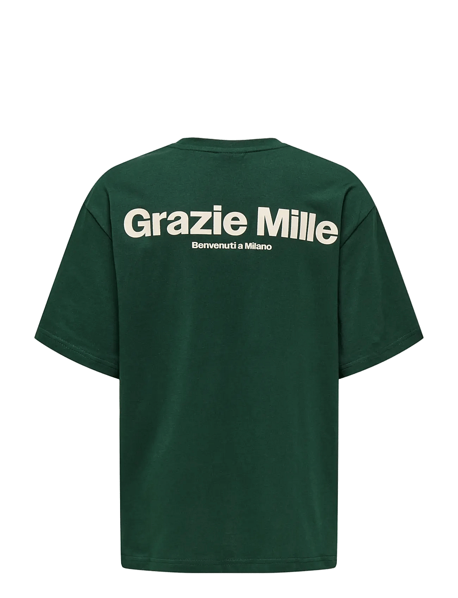 ONLY & SONS - OSJFRED MILANO OVZ SS TEE - kortærmede t-shirts - pine grove - 1
