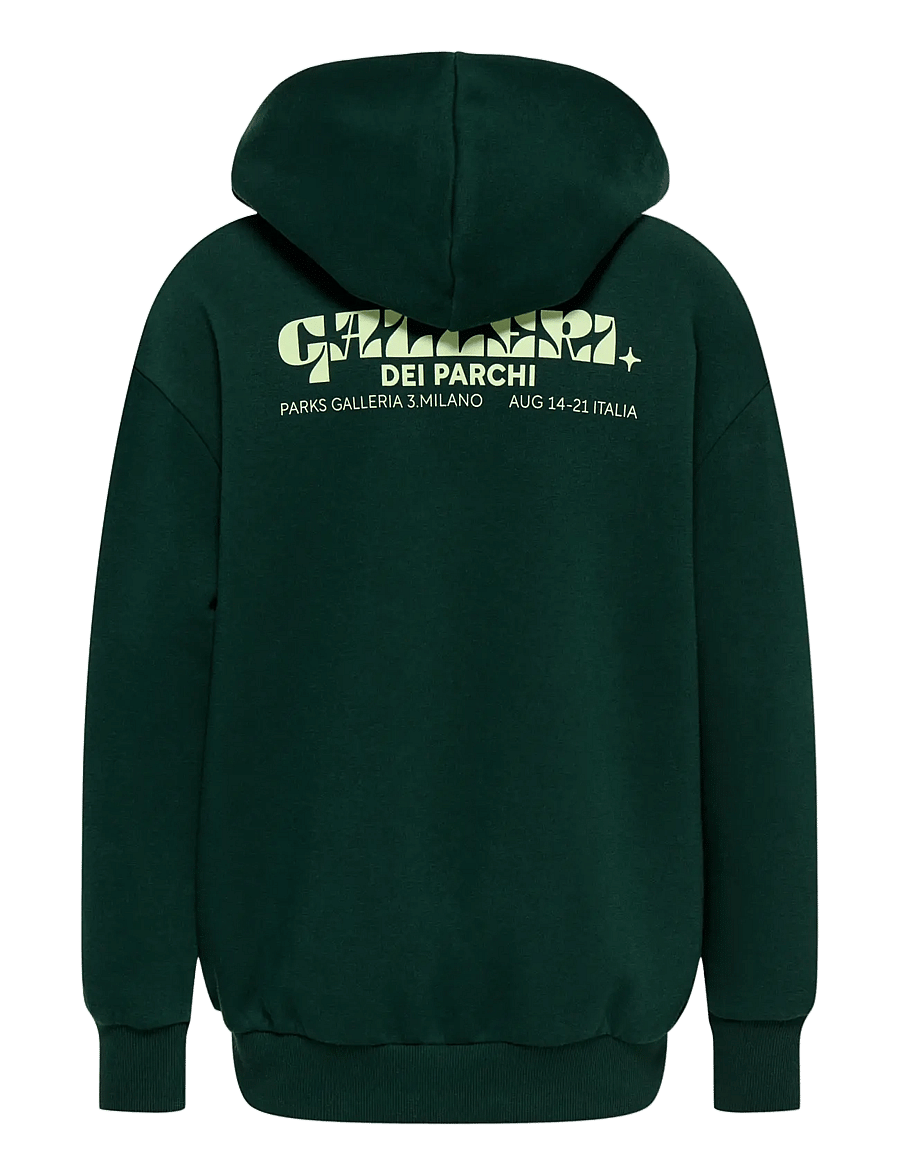 ONLY & SONS - OSJCERES MILANO OVZ LS HOODIE SWEAT - pine grove - 2
