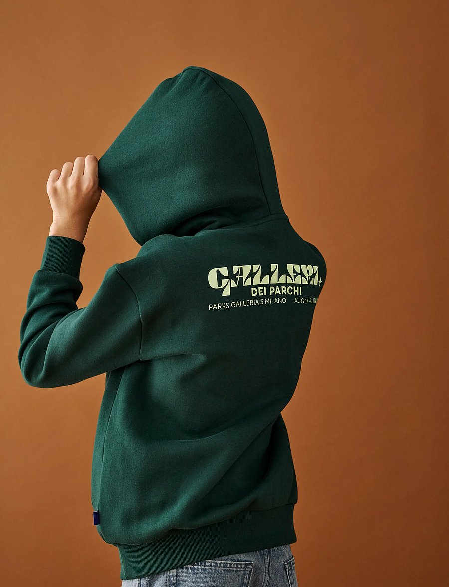 ONLY & SONS - OSJCERES MILANO OVZ LS HOODIE SWEAT - pine grove - 4