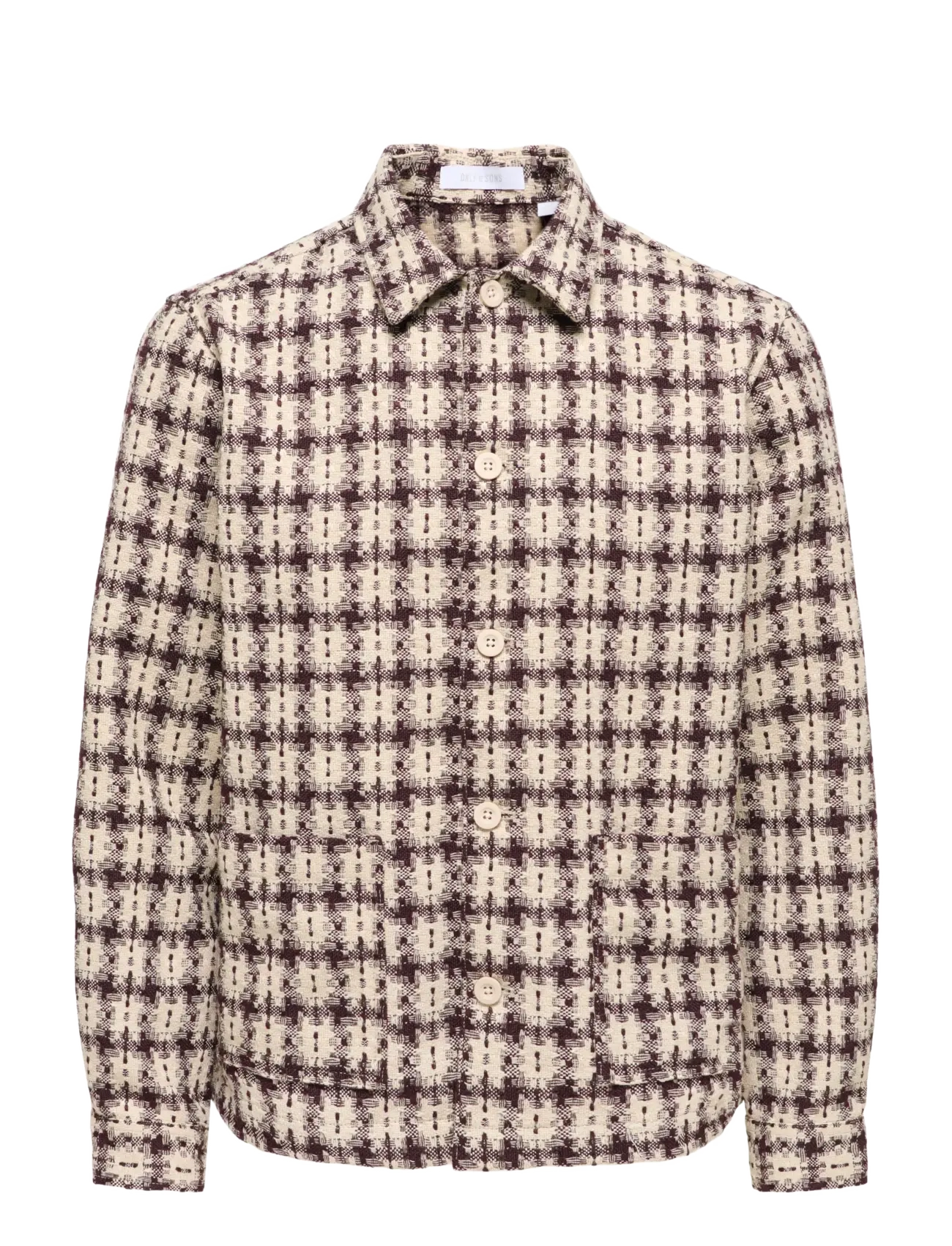 ONLY & SONS ONSLYLE REG OVERSHIRT FRML - Clothing - CHOCOLATE BROWN / brown