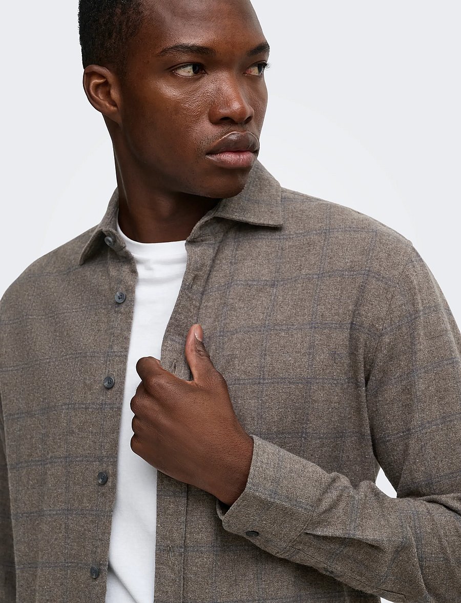ONLY & SONS - ONSALON LS SLIM SHIRT FRML - flanell-hemden - falcon - 5
