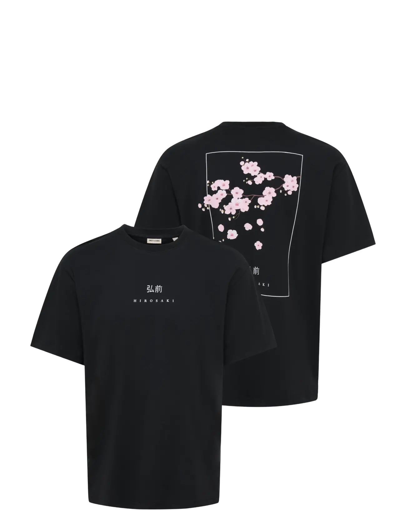 ONLY & SONS - ONSCIFF SS RLX TEE - lühikeste varrukatega t-särgid - black - 3