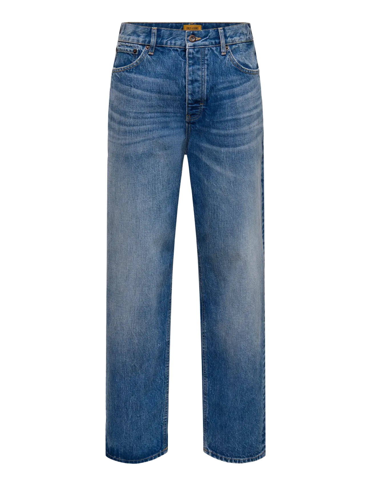 ONLY & SONS ONSFADE LOOSE MB 9136 FG DNM NOOS - Vis alt - MEDIUM BLUE DENIM / blue