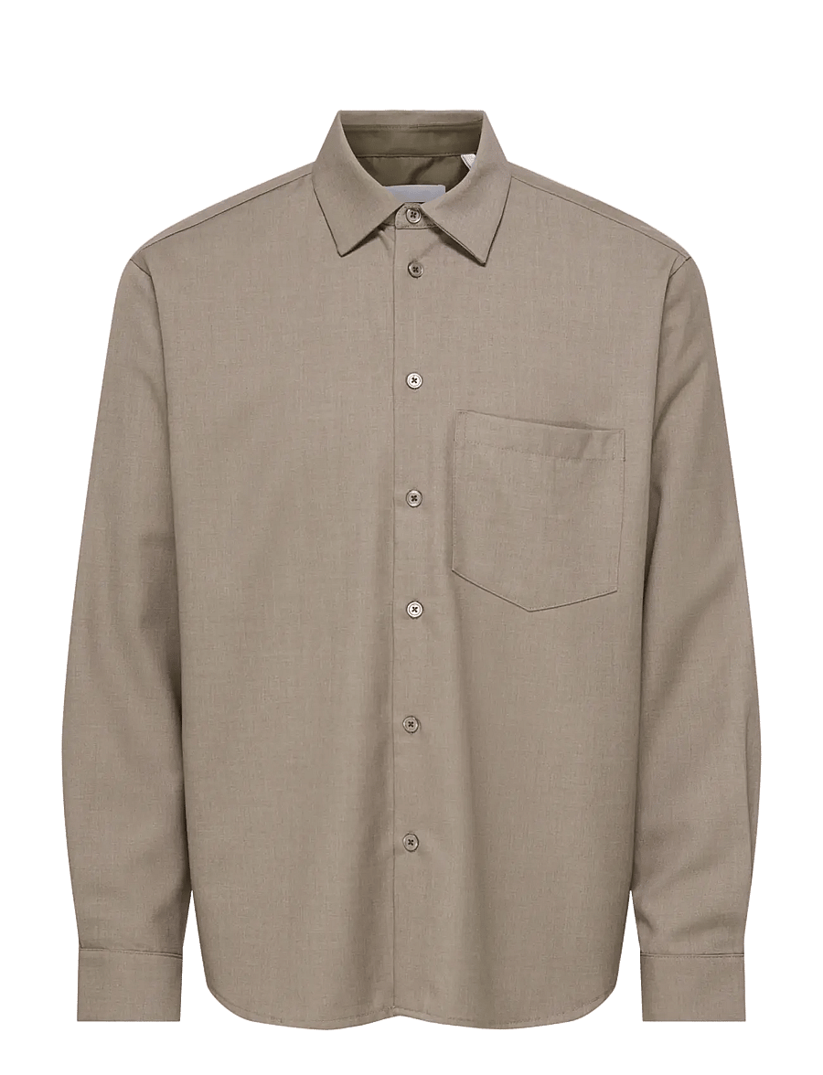 ONLY & SONS - ONSHANS RLX 0668 SHIRT FRML - falcon - 0