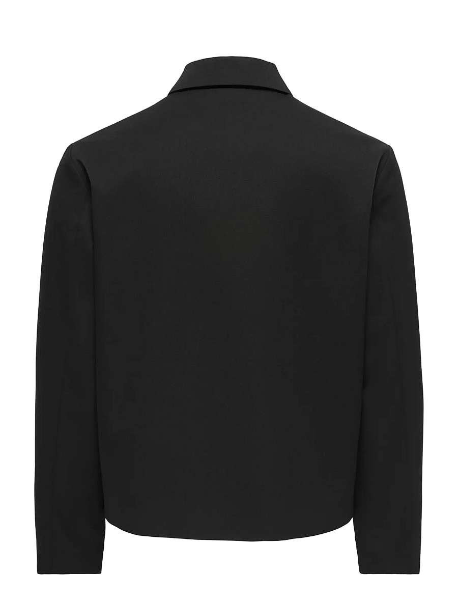 ONLY & SONS - ONSJOEY REG 0612 OVERSHIRT FRML - black - 1