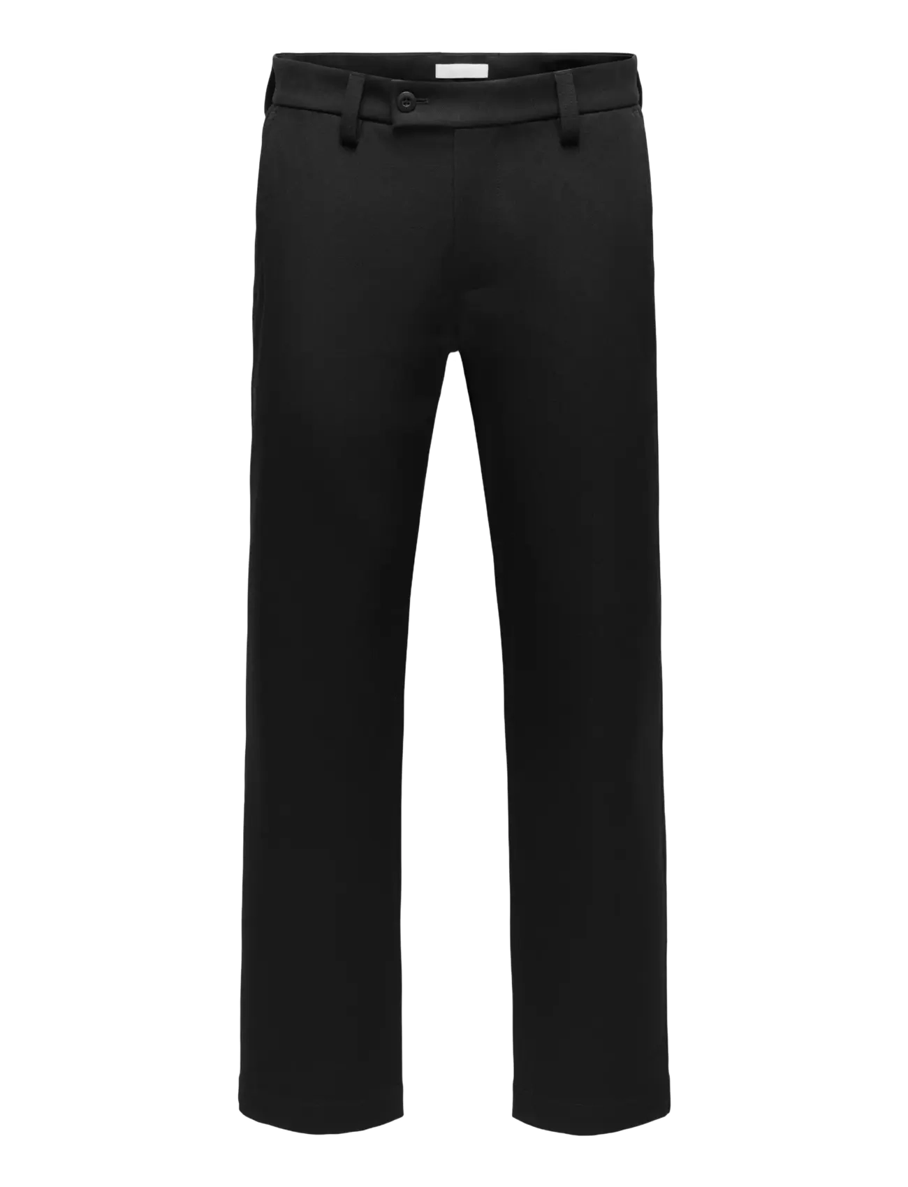 ONLY & SONS ONSEDGE STRAIGHT TWILL 0612 PANTS FRML - Kollektioner - BLACK / black