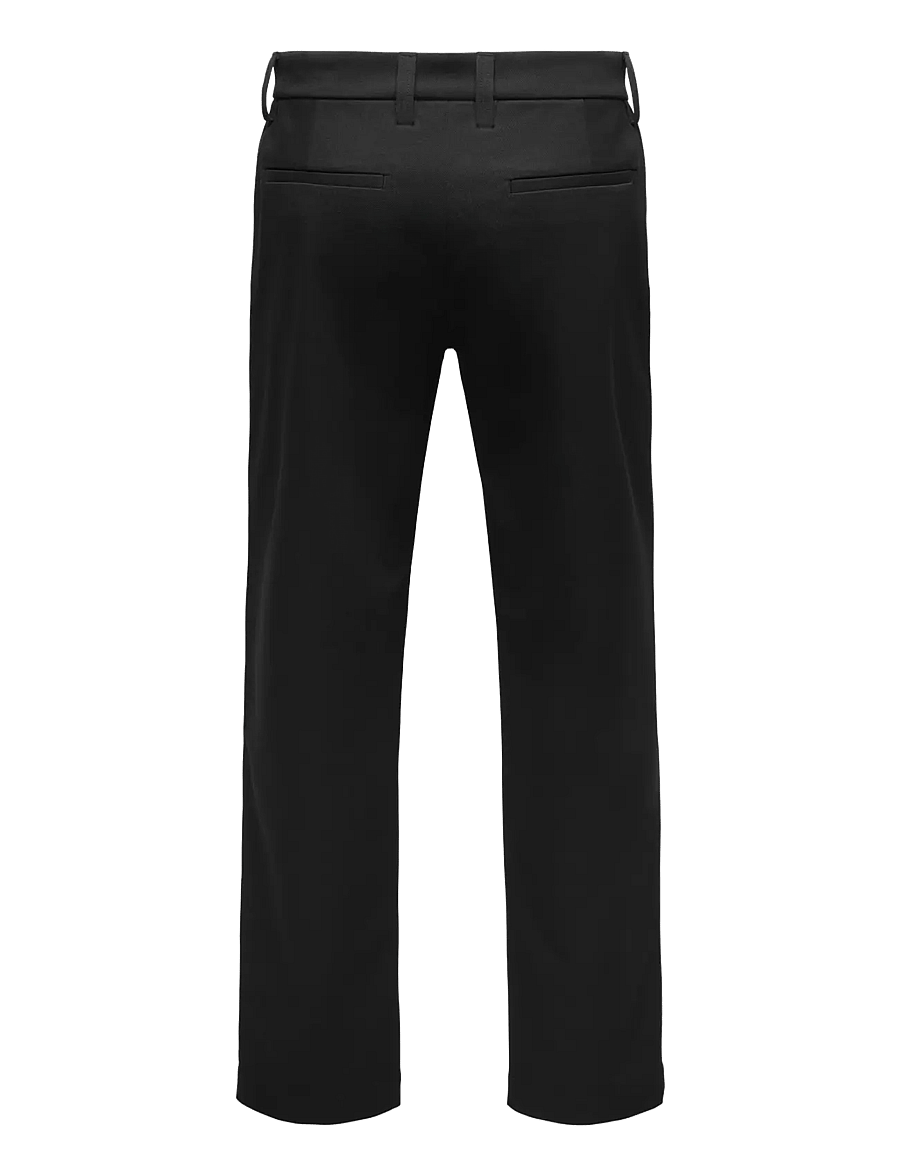 ONLY & SONS - ONSEDGE STRAIGHT TWILL 0612 PANTS FRML - habitbukser - black - 1