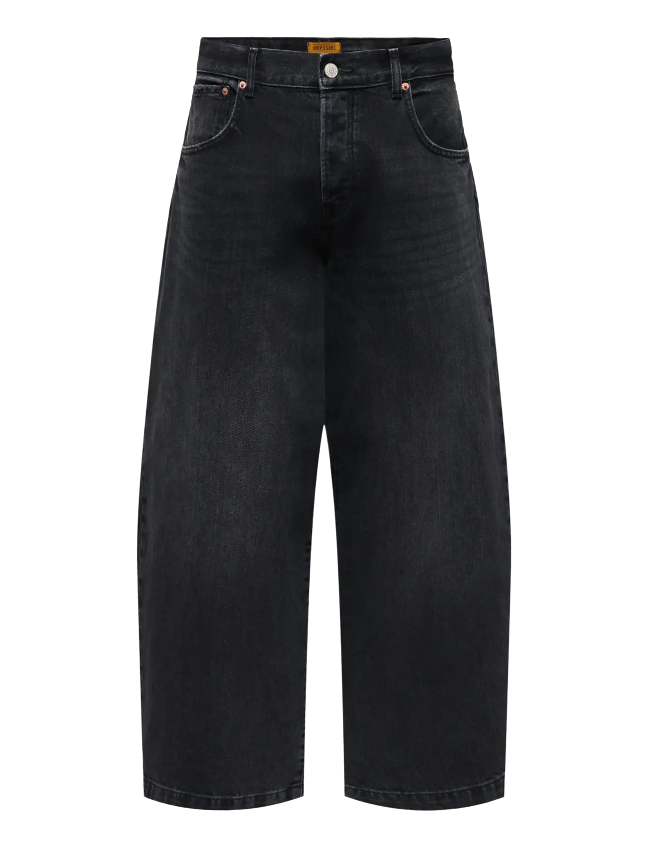 ONLY & SONS ONSKAYCE BARREL BLK 9163 TAI DNM - Kleidung - BLACK DENIM / black