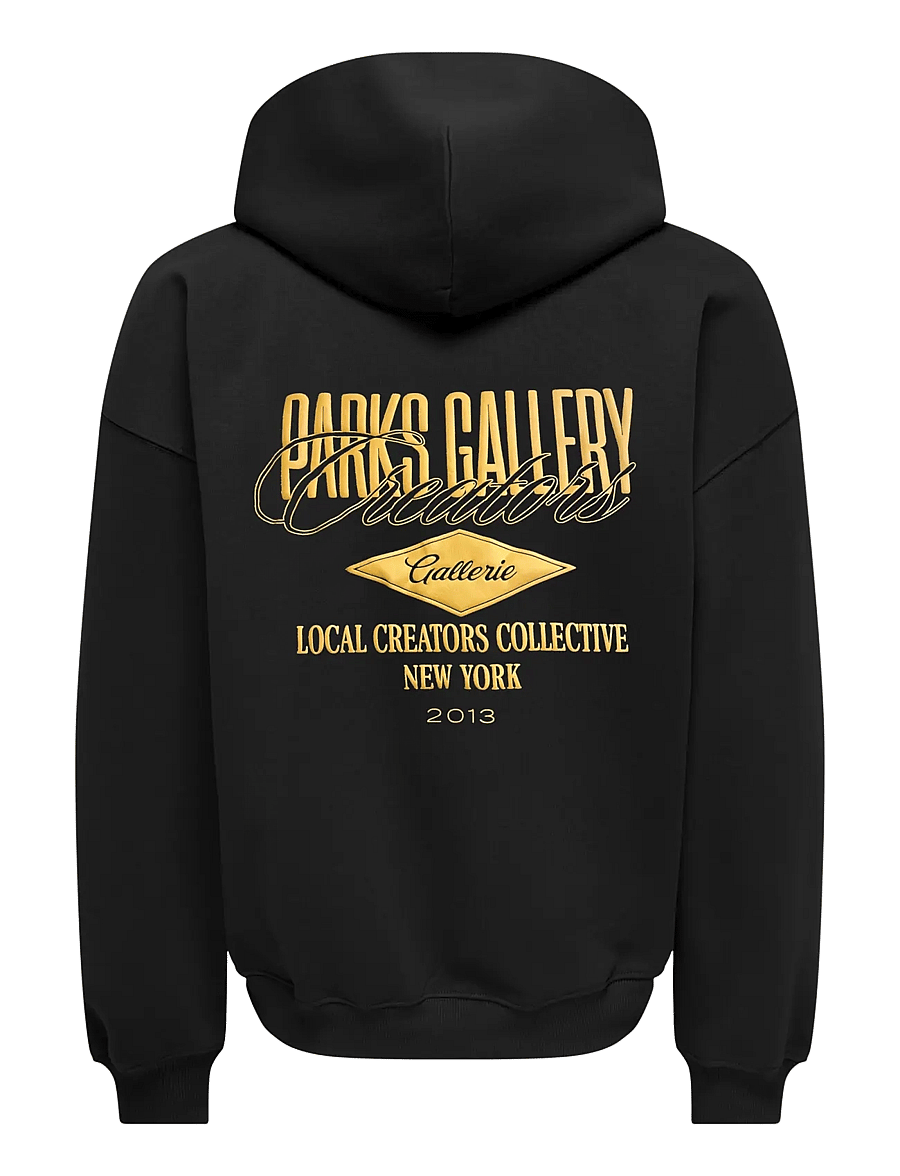 ONLY & SONS - ONSPARKS GALLERY RLX SWEAT HOODIE NOOS - hættetrøjer - black - 1