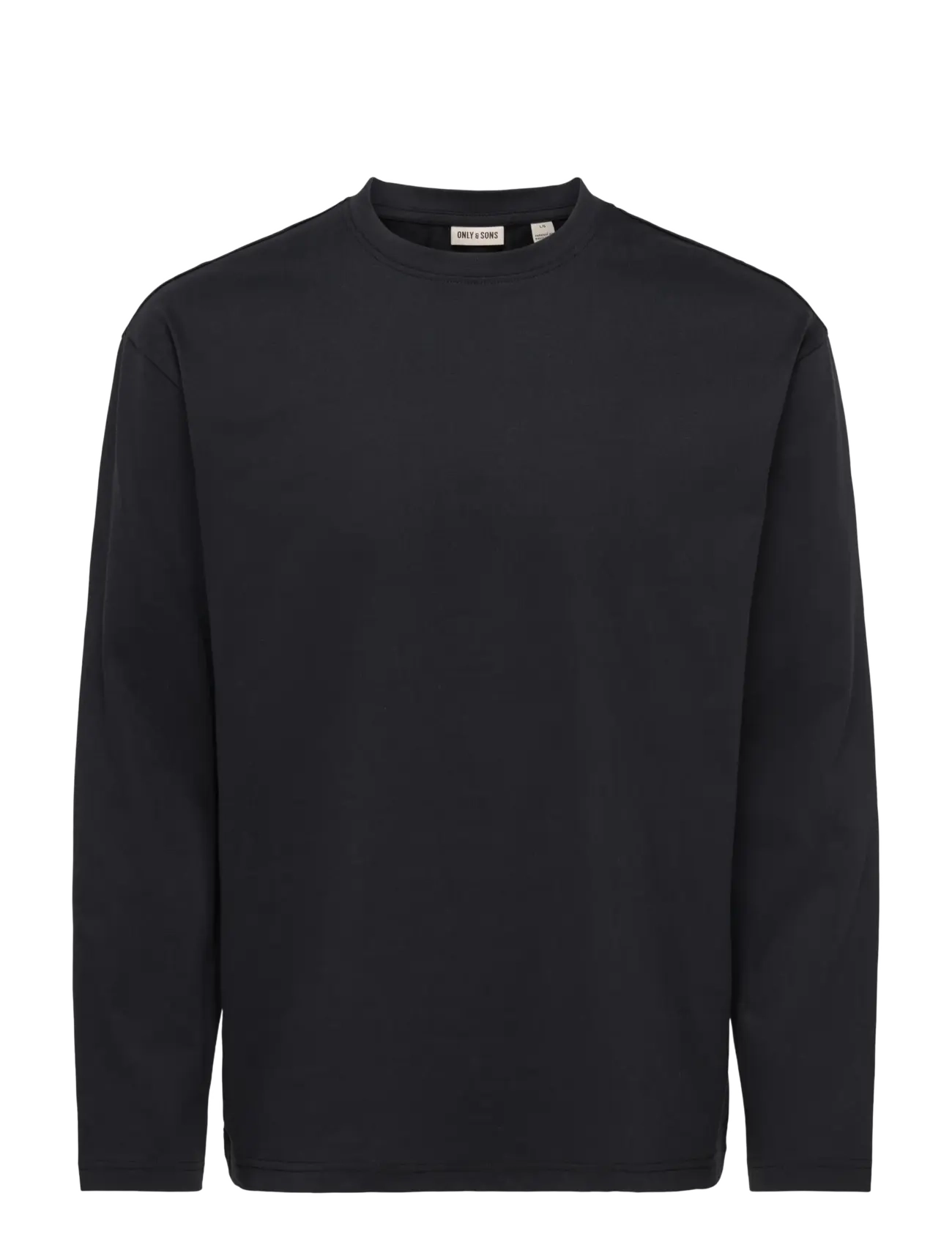 ONLY & SONS ONSFRED LIFE RLX LS TEE NOOS - Kleidung - BLACK / black