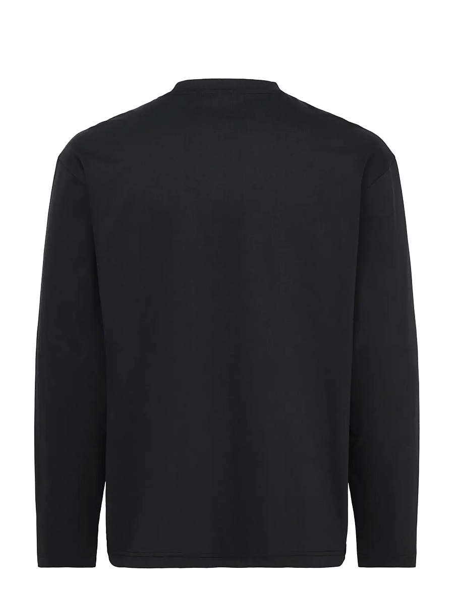 ONLY & SONS - ONSFRED LIFE RLX LS TEE NOOS - langärmelige t-shirts - black - 1