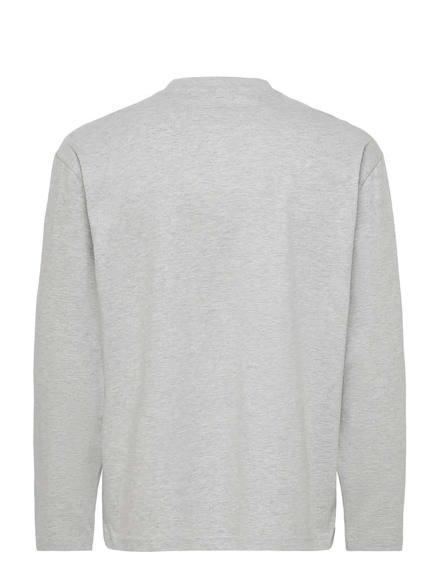 ONLY & SONS - ONSFRED LIFE RLX LS TEE NOOS - pikkade varrukatega t-särgid - light grey melange - 1