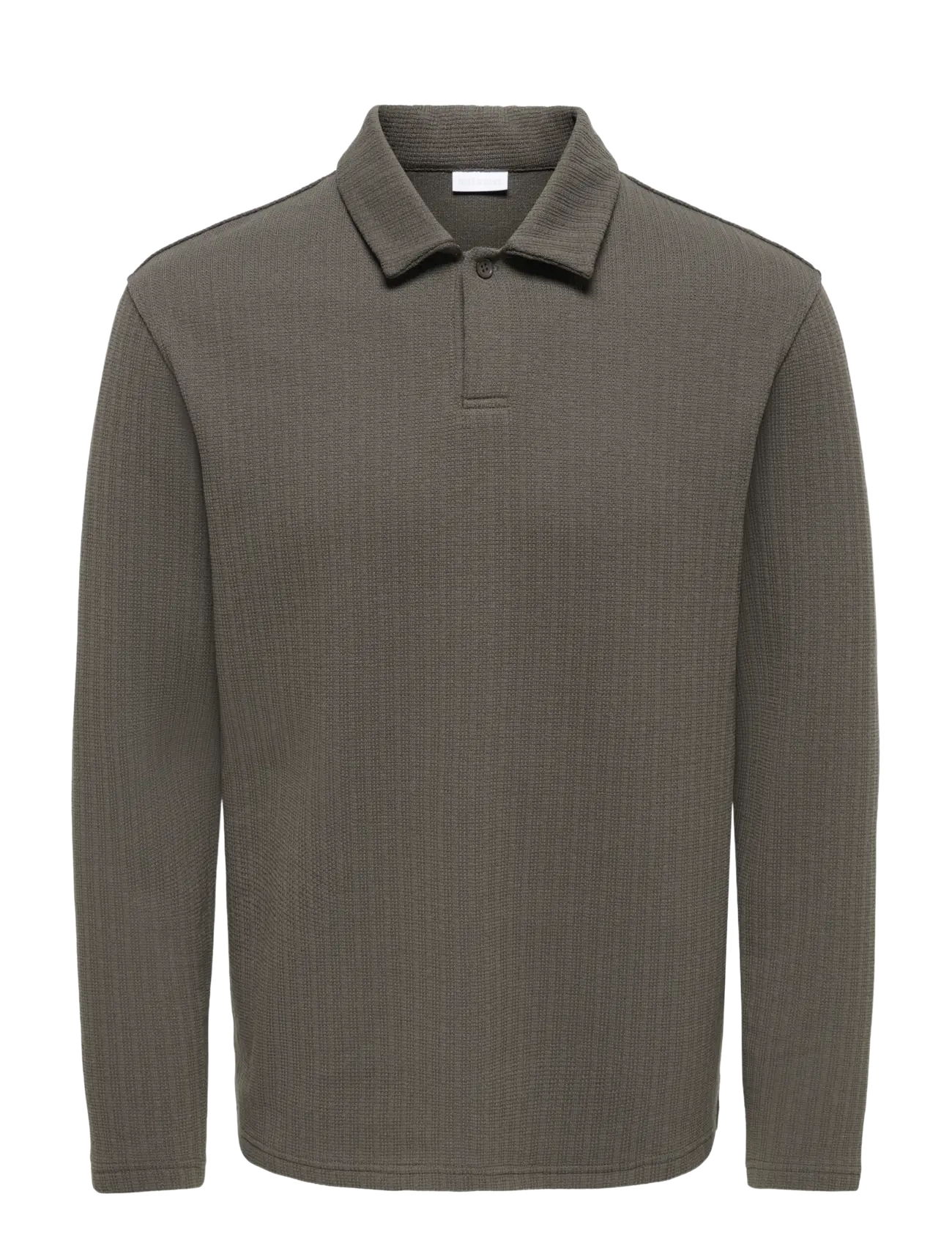 ONLY & SONS ONSTREY LIFE REG LS FRML POLO - ONLY & SONS - BELUGA / grey