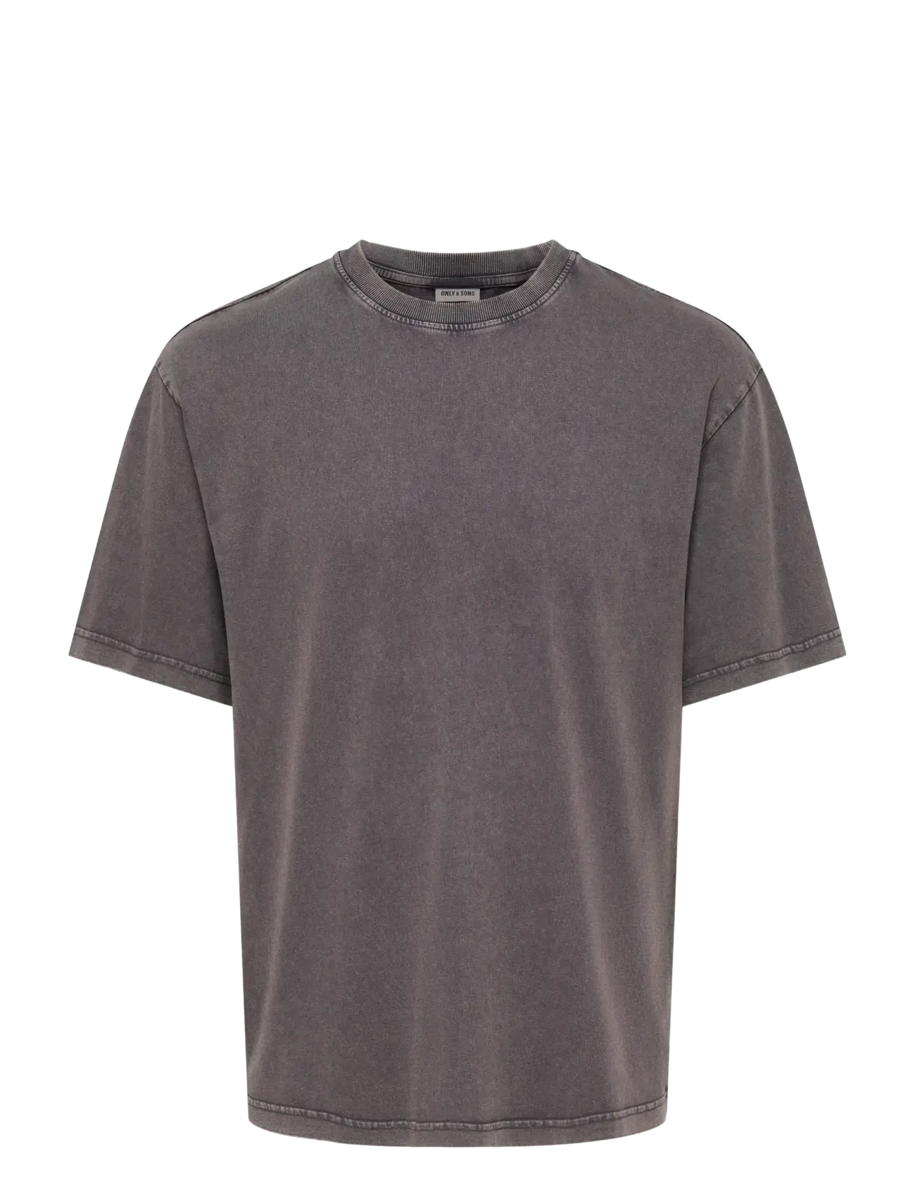 ONLY & SONS ONSFRED LIFE RLX SS WASHED TEE - Kollektionen - GREY PINSTRIPE / grey