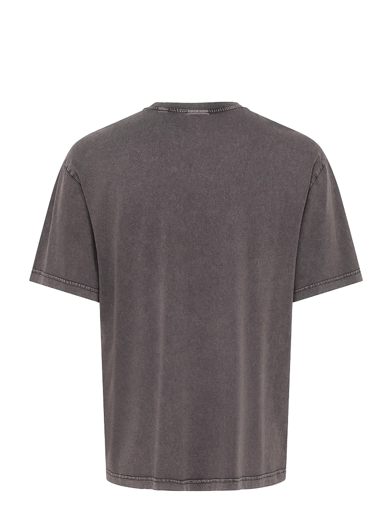 ONLY & SONS - ONSFRED LIFE RLX SS WASHED TEE - kurzärmelig - grey pinstripe - 1