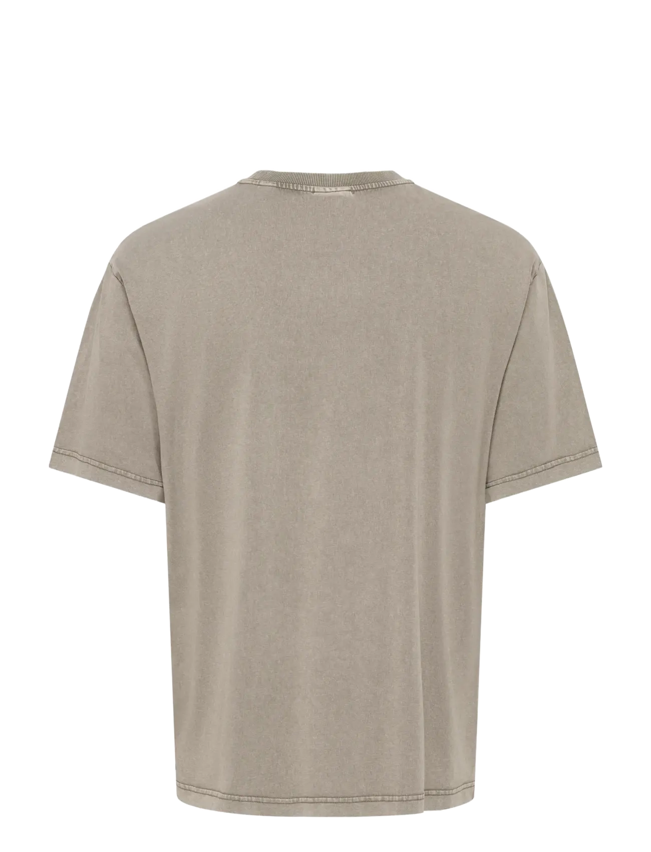 ONLY & SONS - ONSFRED LIFE RLX SS WASHED TEE - stutterma bolir - tarmac - 1