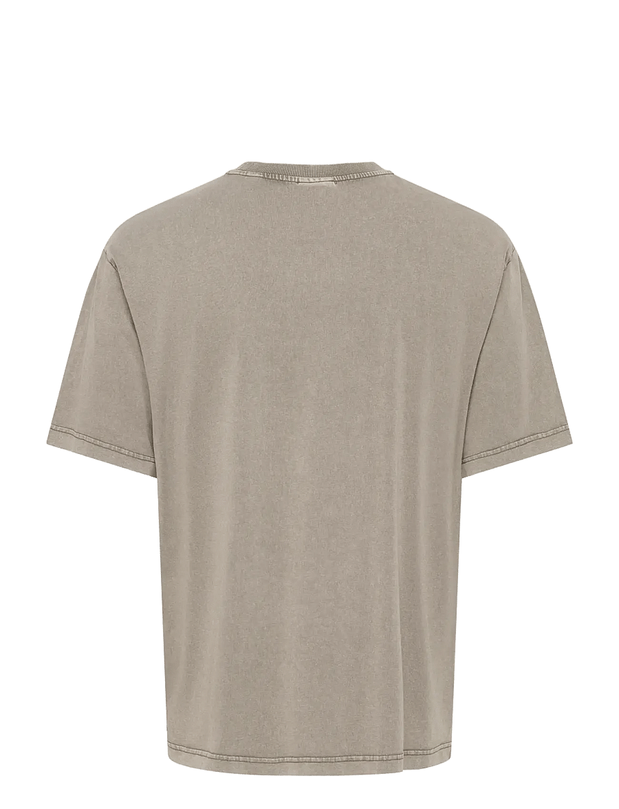 ONLY & SONS - ONSFRED LIFE RLX SS WASHED TEE - stutterma bolir - tarmac - 1