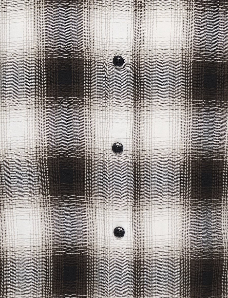 ONLY & SONS - ONSKOSTA LS CHECK REG SHIRT - ternede skjorter - coffee bean - 2