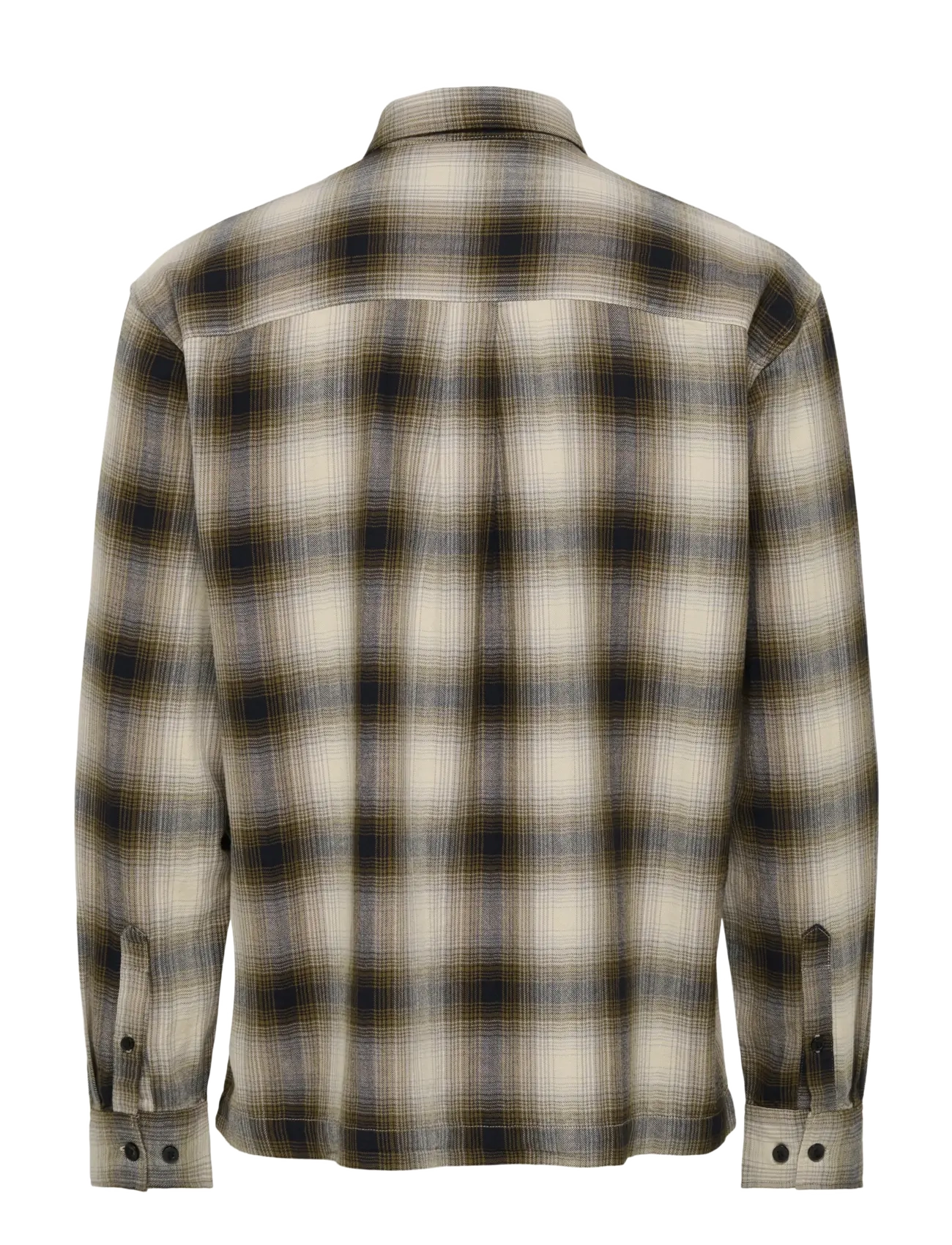 ONLY & SONS - ONSKOSTA LS CHECK REG SHIRT - karierte hemden - rubber - 1