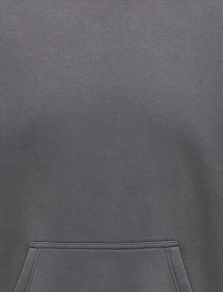 ONLY & SONS - ONSLARRY EFLOW RLX LS WASH HOODIE SWEAT - kapuutsiga pusad - grey pinstripe - 2