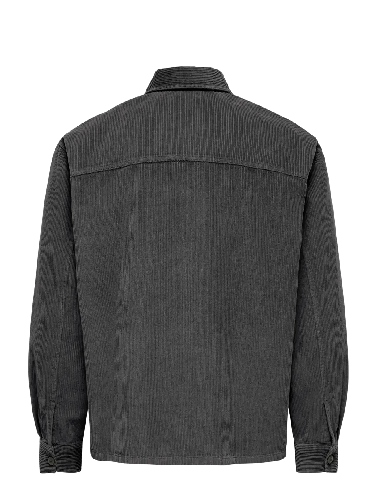 ONLY & SONS - ONSBRAY CORD OVERSHIRT RLX WW - grey pinstripe - 1