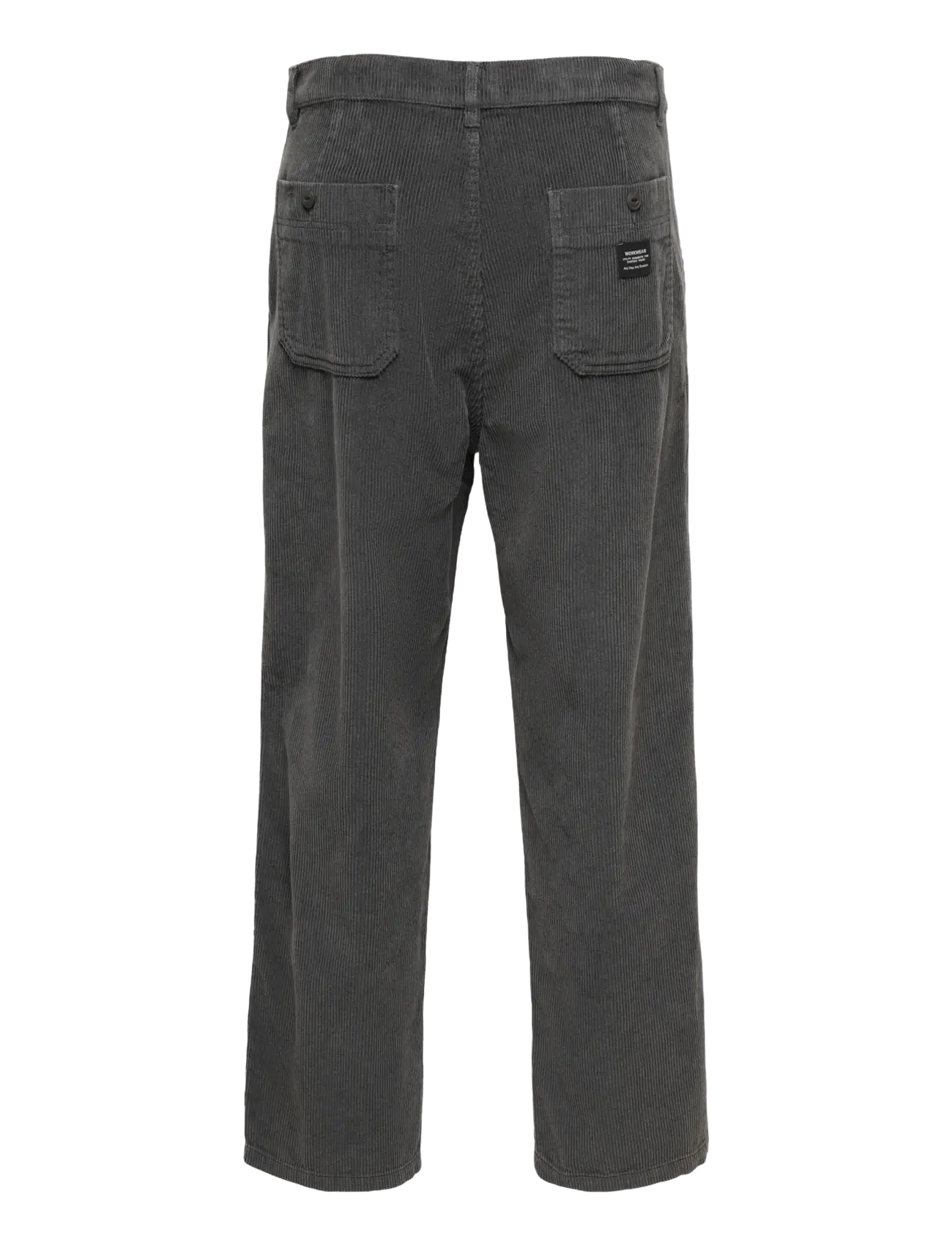 ONLY & SONS - ONSTOBY LOOSE TAP CORD BRAY PANTS WW - grey pinstripe - 1