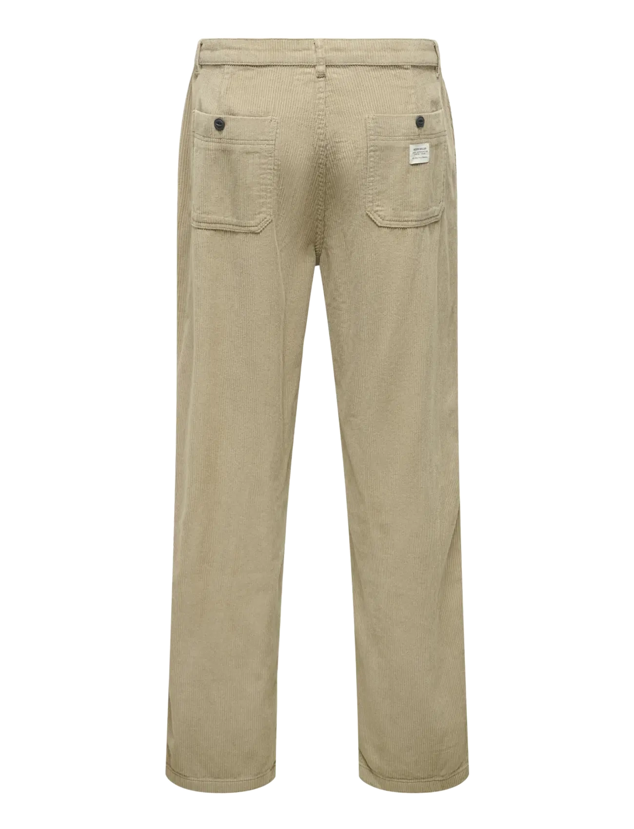 ONLY & SONS - ONSTOBY LOOSE TAP CORD BRAY PANTS WW - laurel oak - 2