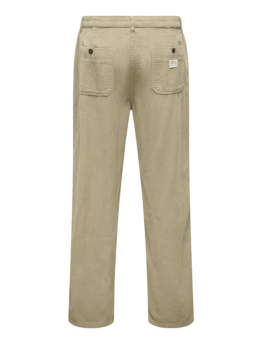 ONLY & SONS - ONSTOBY LOOSE TAP CORD BRAY PANTS WW - laurel oak - 2