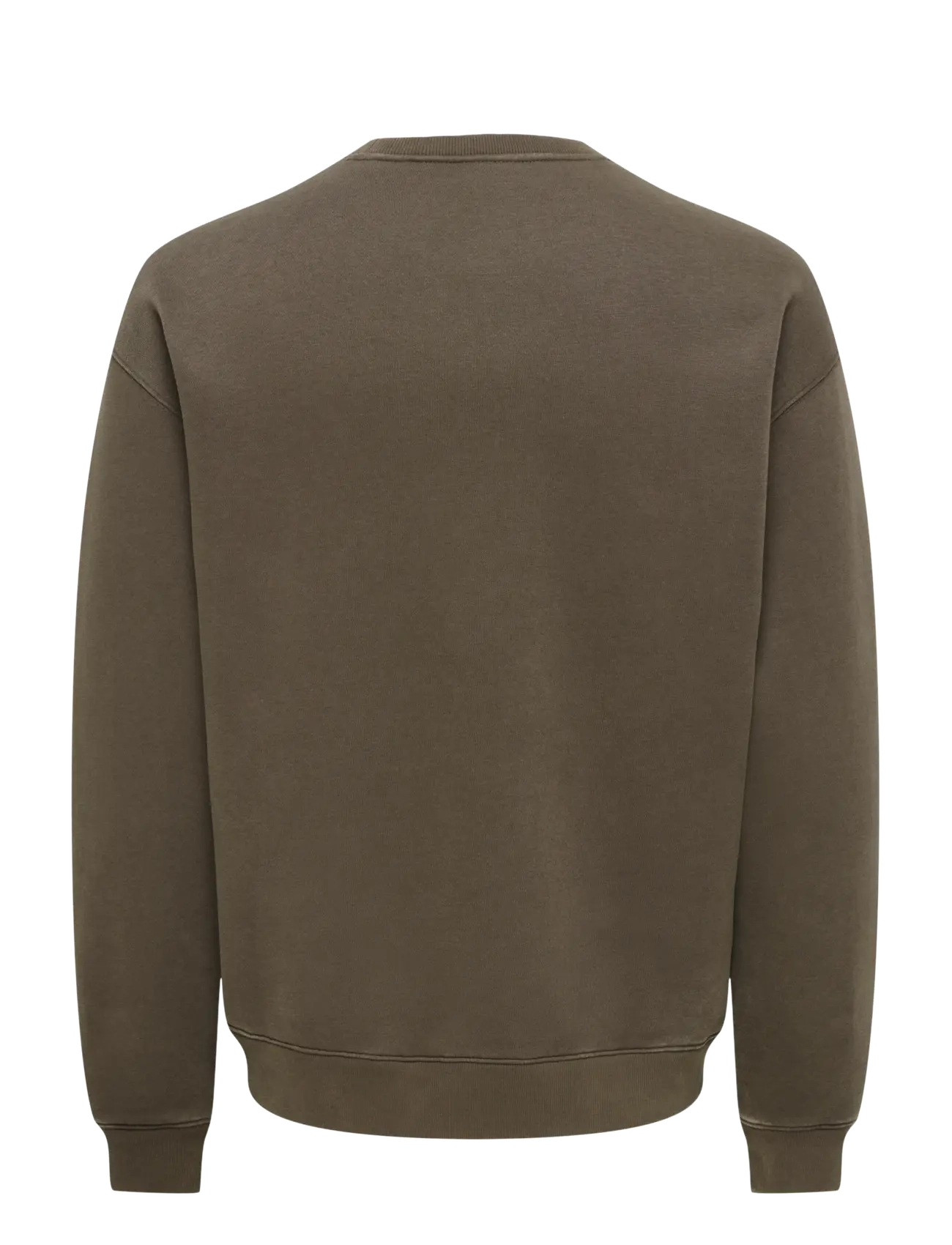 ONLY & SONS - ONSLARRY EFLOW RLX LS WASHED CREW SWEAT - sweatshirts - tarmac - 2