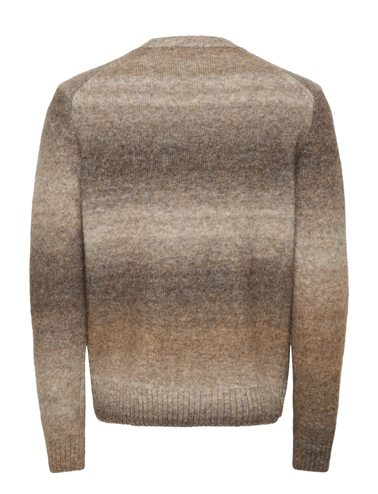 ONLY & SONS - ONSMACK GRADIANT REG CREW KNIT - coffee bean - 2