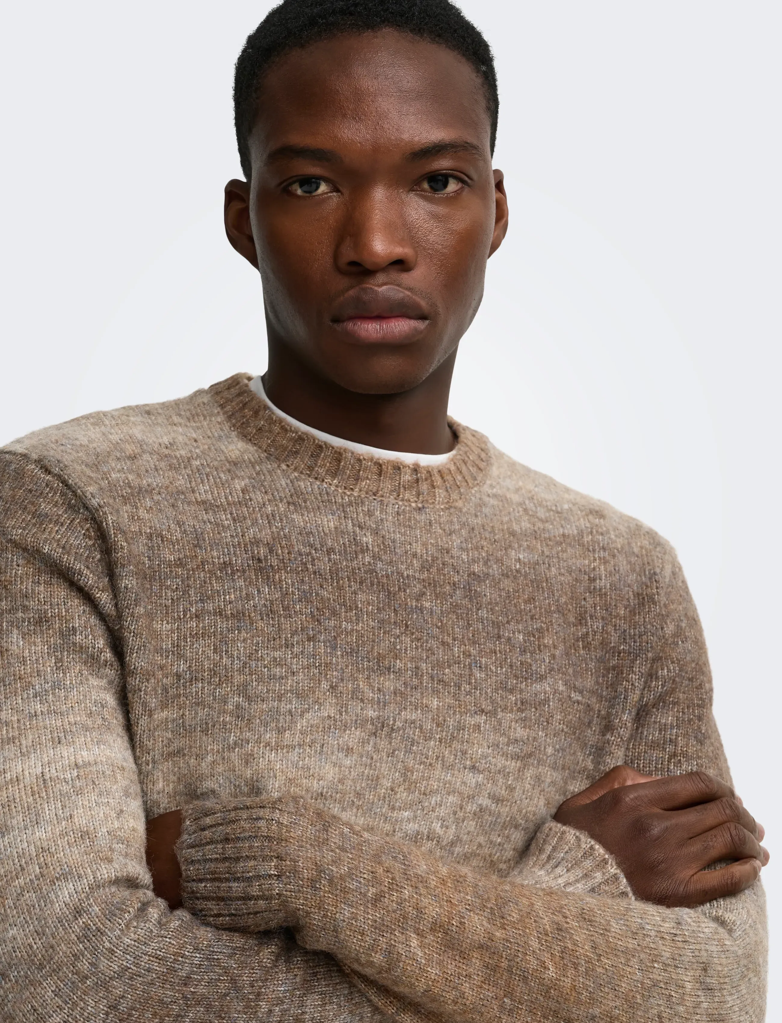 ONLY & SONS Onsmack Gradiant Reg Crew Knit stickade tröjor herr – bild 6