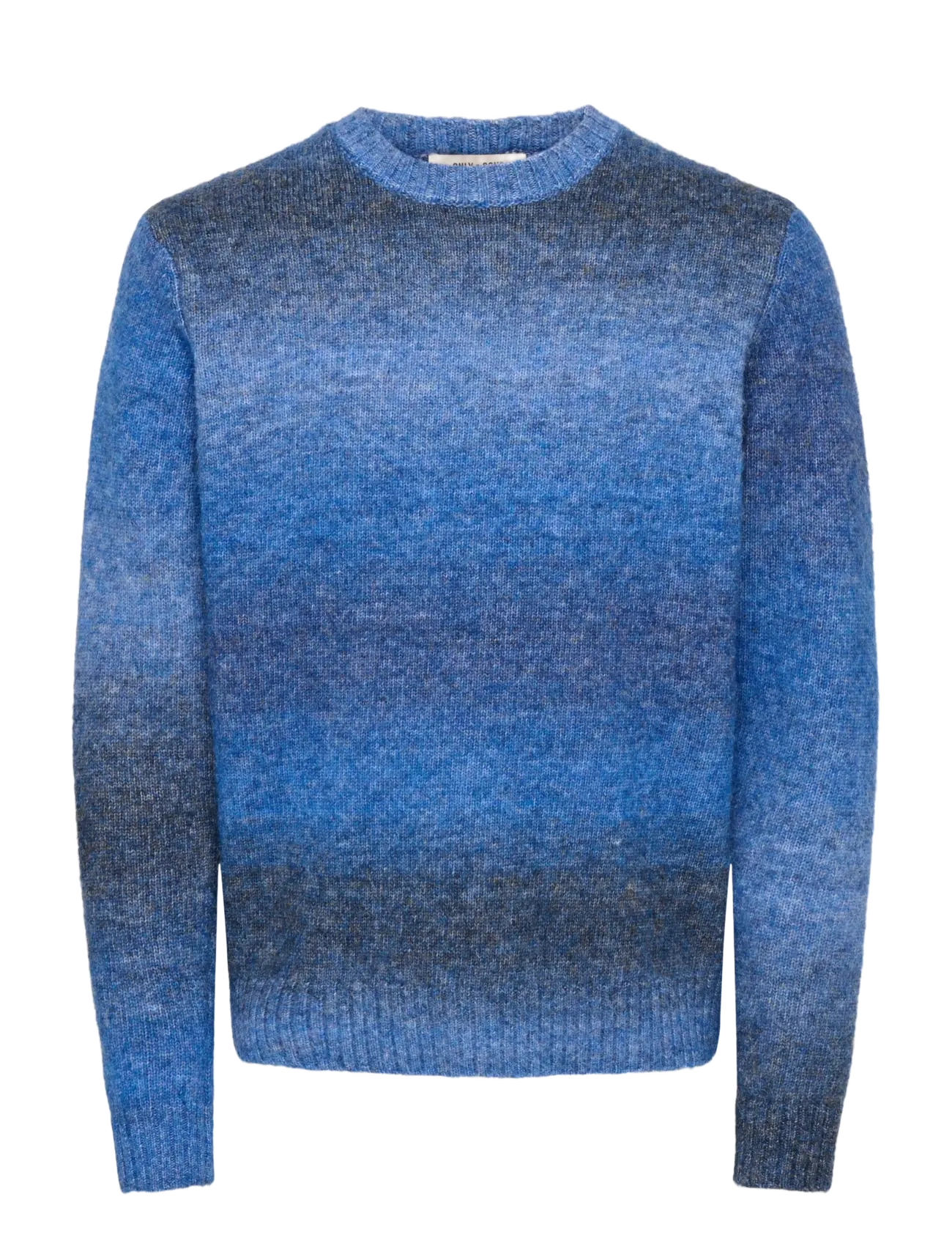 ONLY & SONS ONSMACK GRADIANT REG CREW KNIT - Rundhalsad - NAVY BLAZER / navy