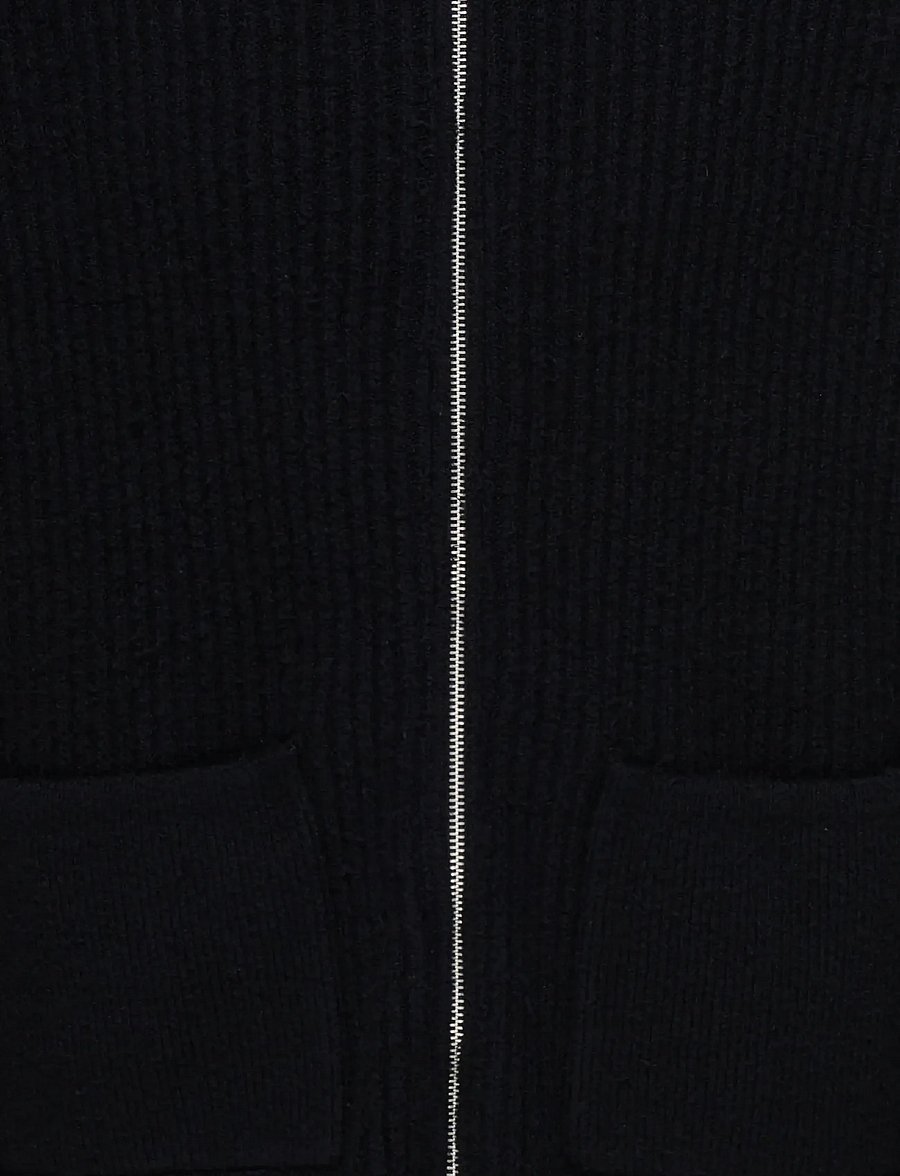 ONLY & SONS - ONSFRAME RLX ZIP CARDIGAN KNIT - cardigans - black - 2
