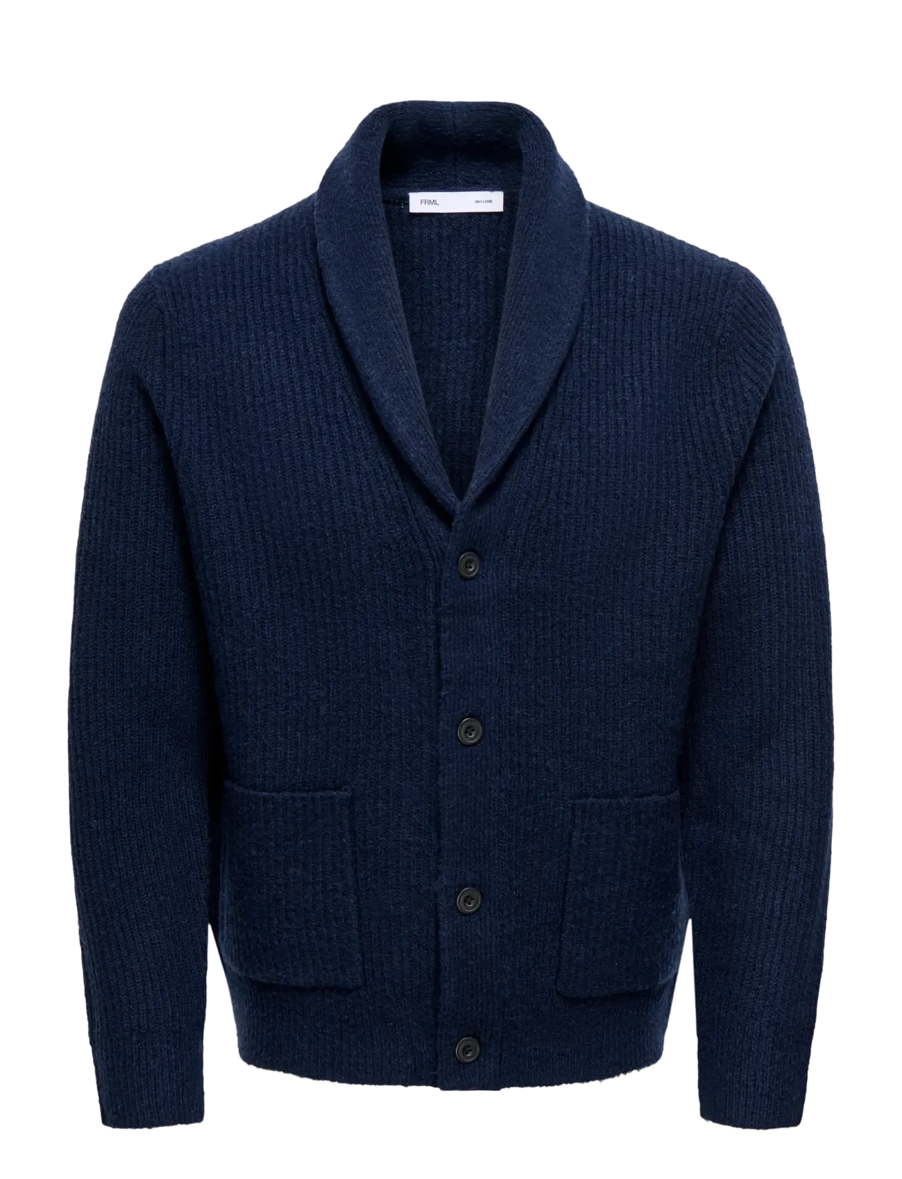 ONLY & SONS - ONSSKY RLX LS CARDIGAN KNIT FRML - baritone blue - 1