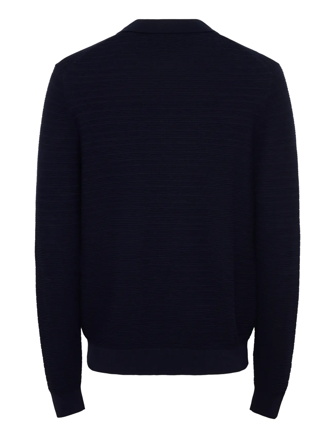 ONLY & SONS - ONSCARL REG LS STRUCTURE POLO KNIT FRML - baritone blue - 1