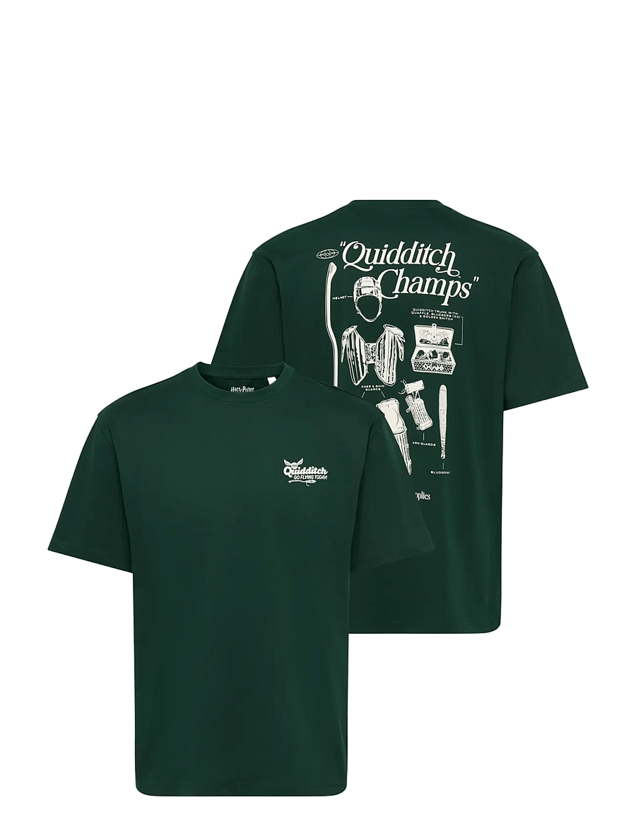 ONLY & SONS - ONSHARRY POTTER LIFE RLX SS LIC TEE - lühikeste varrukatega t-särgid - pine grove - 2