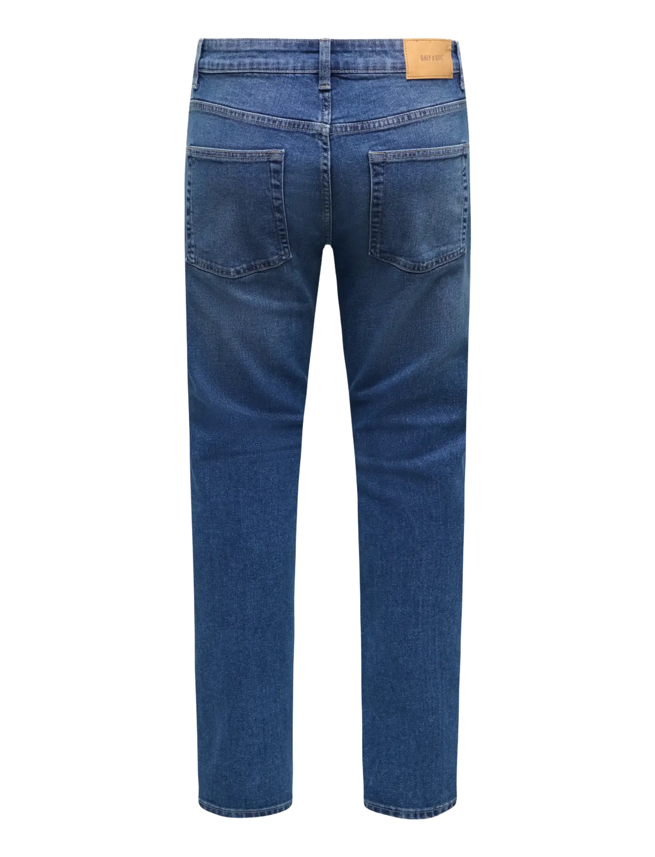 ONLY & SONS - ONSWEFT REG 9407 EY BOX JEANS MU - medium blue denim - 2