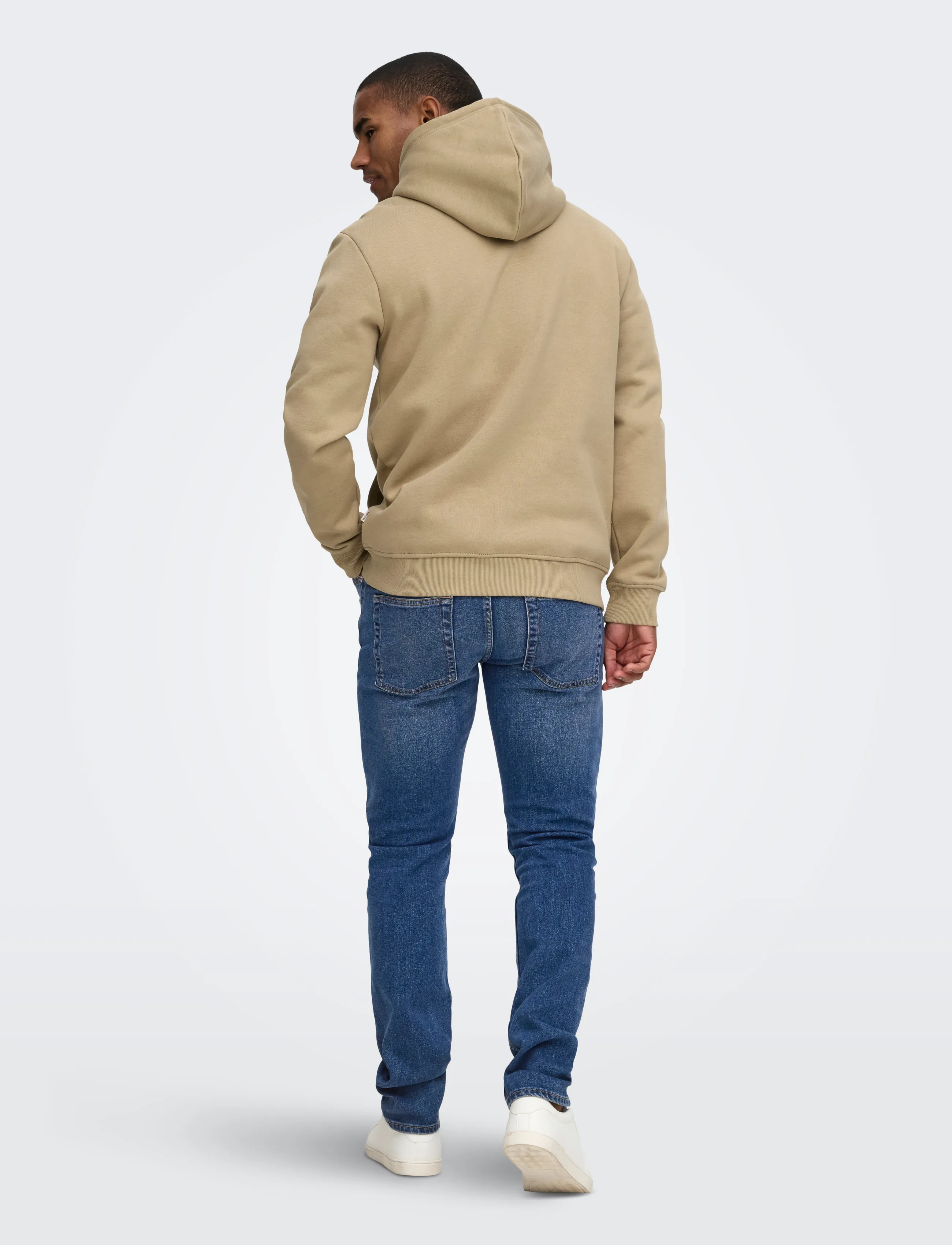 ONLY & SONS - ONSWEFT REG 9407 EY BOX JEANS MU - medium blue denim - 3