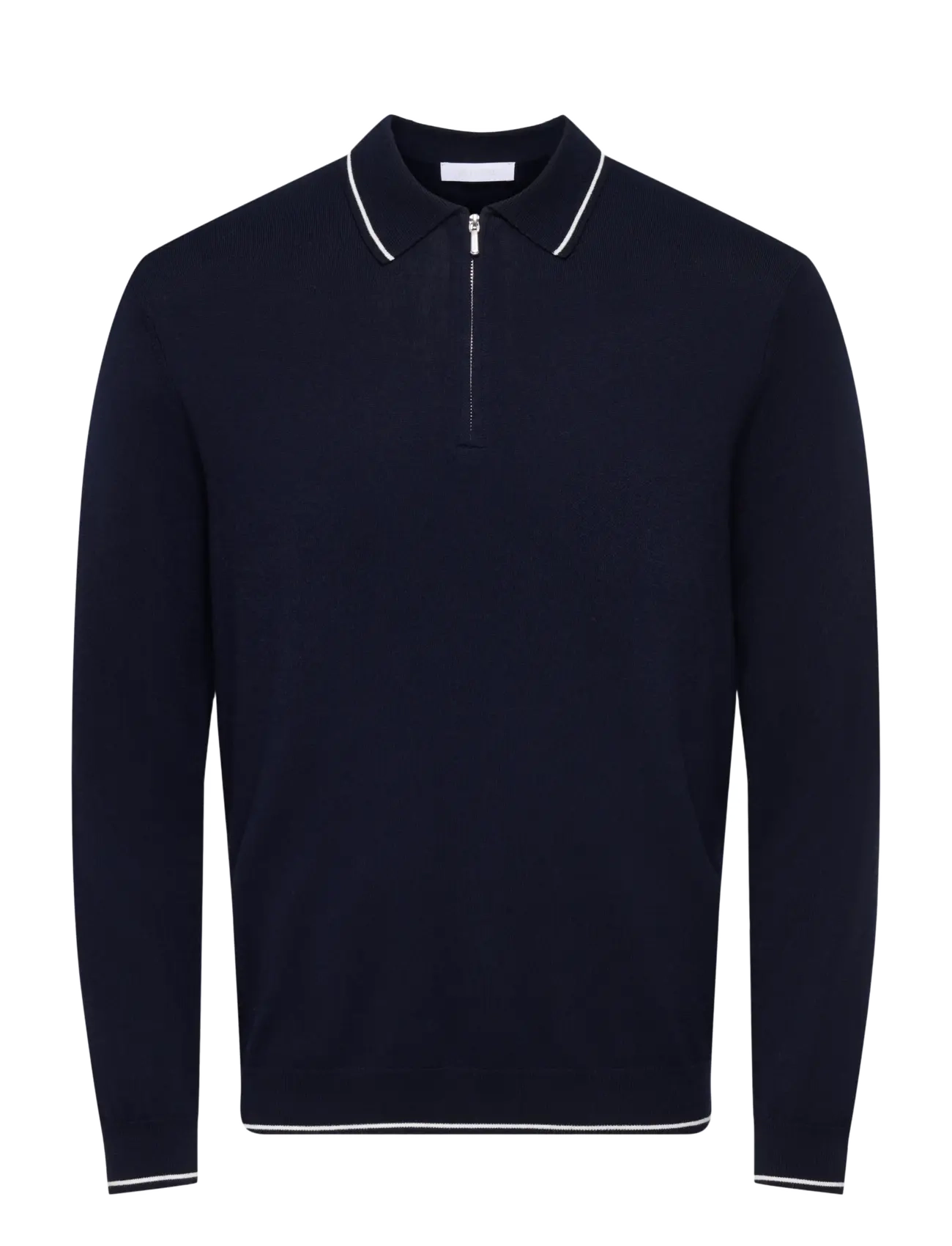 ONLY & SONS - ONSWYLER REG 14SS ZIP POLO FRML - dark navy - 1
