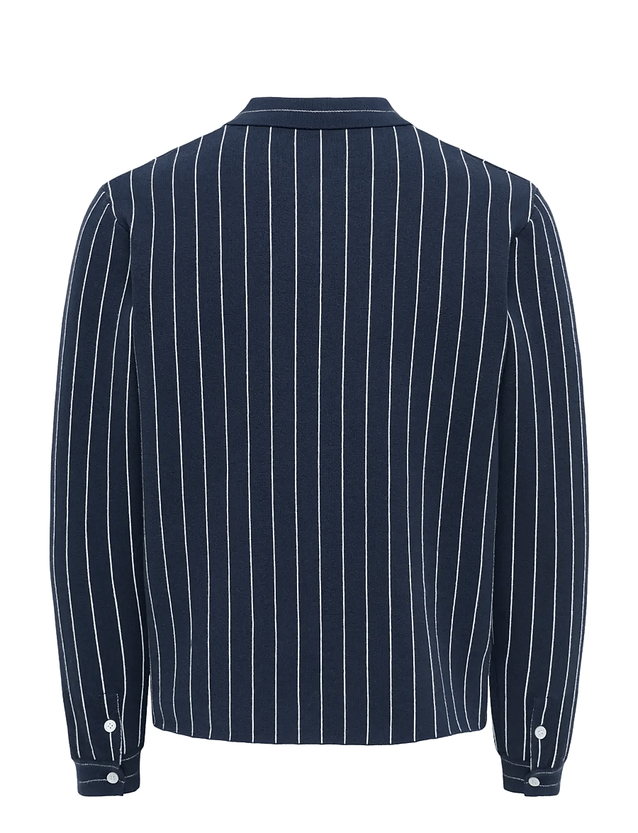 ONLY & SONS - ONSARTUR RLX LS SHIRT KNIT - dark sapphire - 1