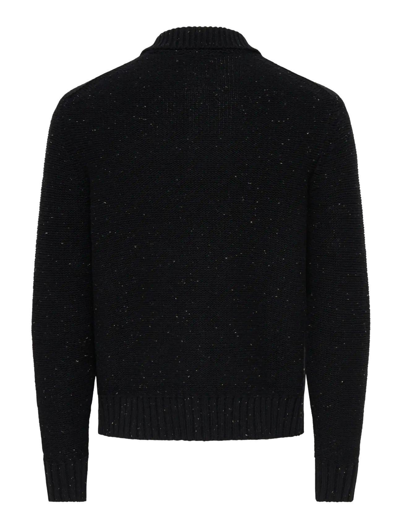 ONLY & SONS - ONSSTING RLX NAPS CARDIGAN KNIT WW - cardigans - black - 1