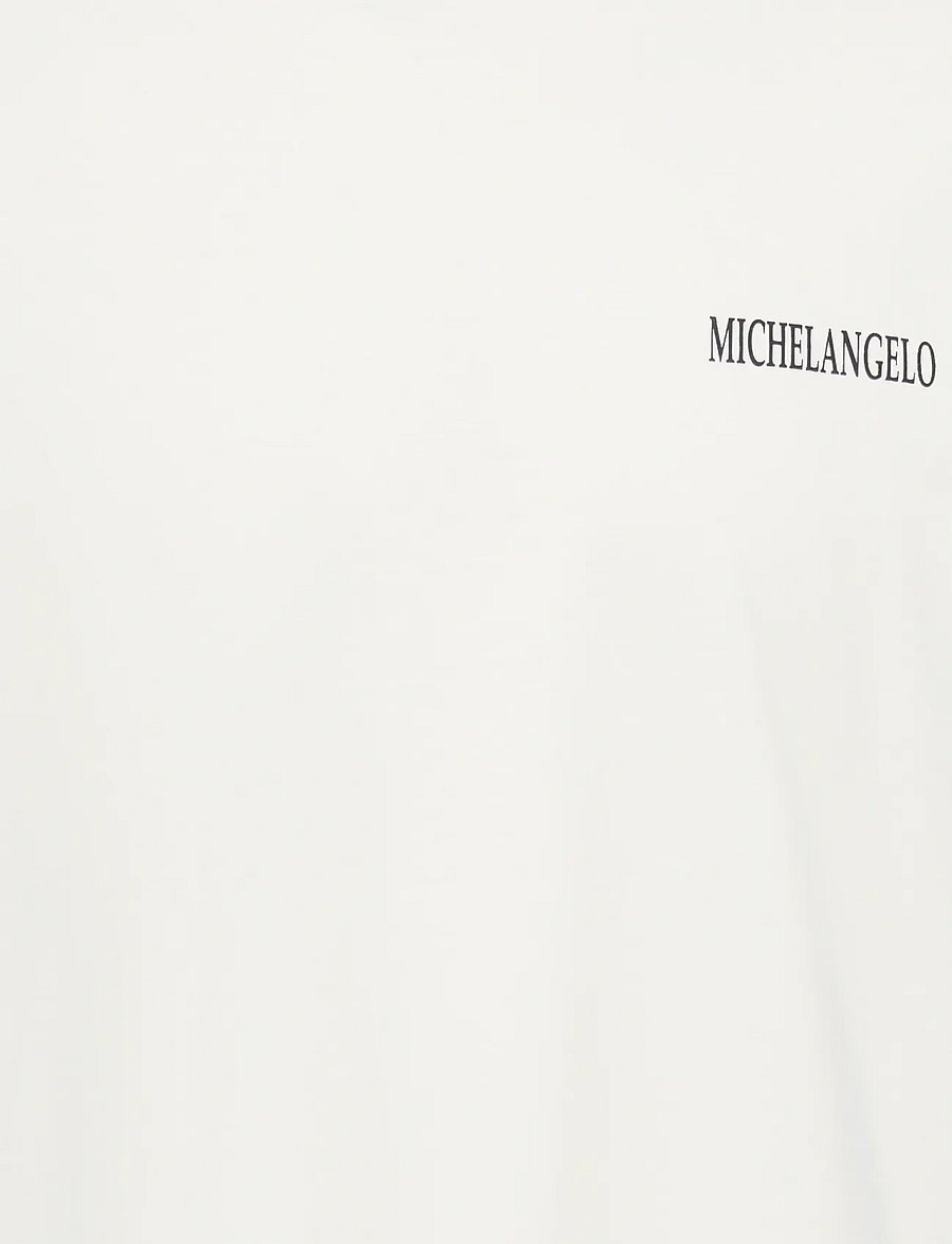 ONLY & SONS - ONSMICHELANGIOLO LIFE RLX SS LIC TEE - kortærmede t-shirts - cloud dancer - 2
